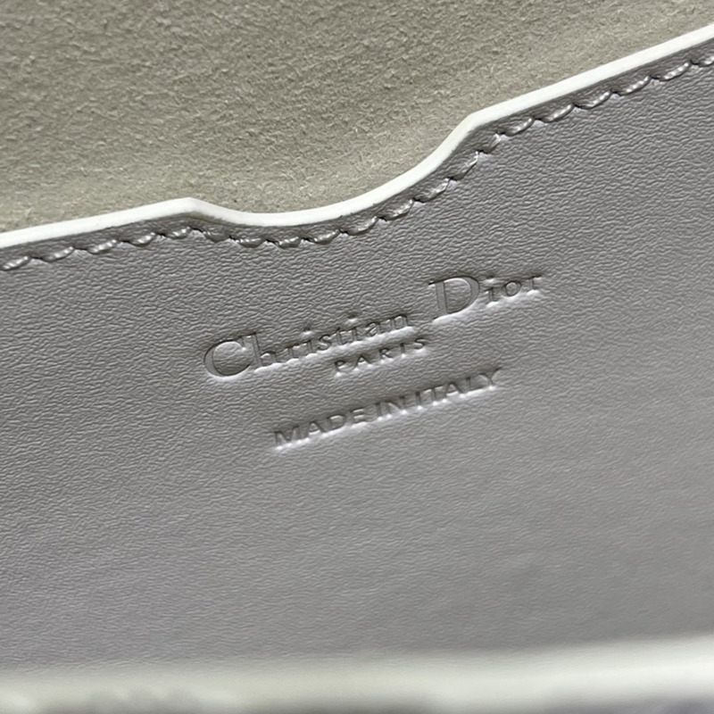 D*or large bobby bag 27×19.5×8cm white