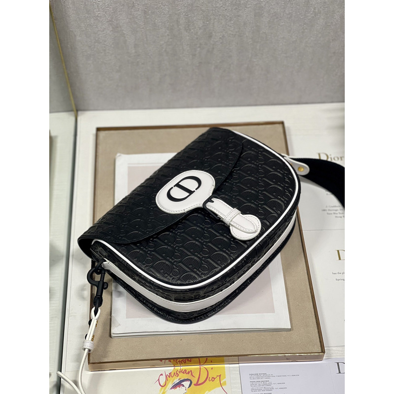 D*or large bobby bag 27×19.5×8cm black