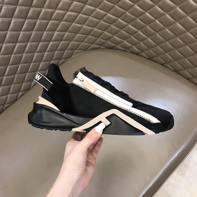 F**di nylon low-top sneakers black