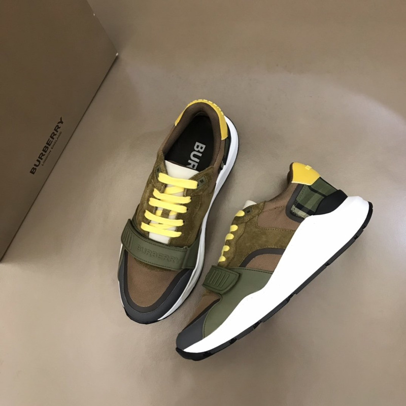 B**rry ramsey sneaker brown and dark green