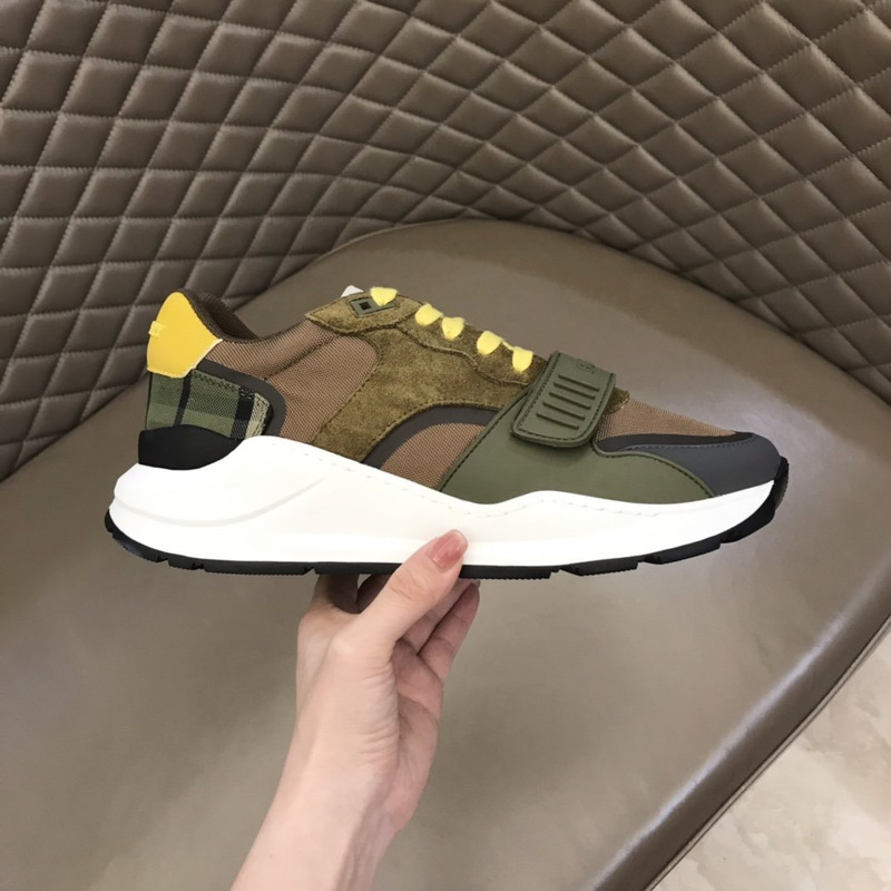 B**rry ramsey sneaker brown and dark green