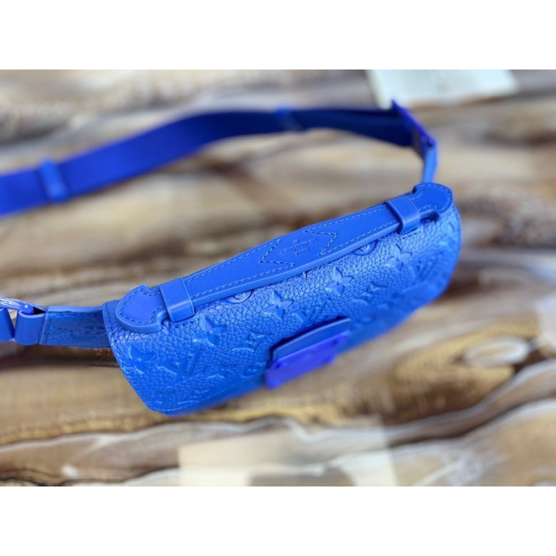 LV S Lock Sling Bag Blue M58486