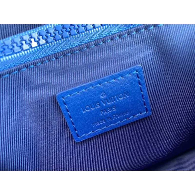LV S Lock Sling Bag Blue M58486