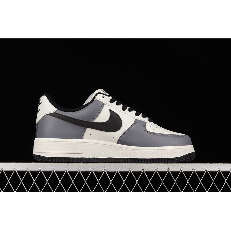 Nike Air Force 1 07 Low Beige Carbon Grey Black DD3063-608