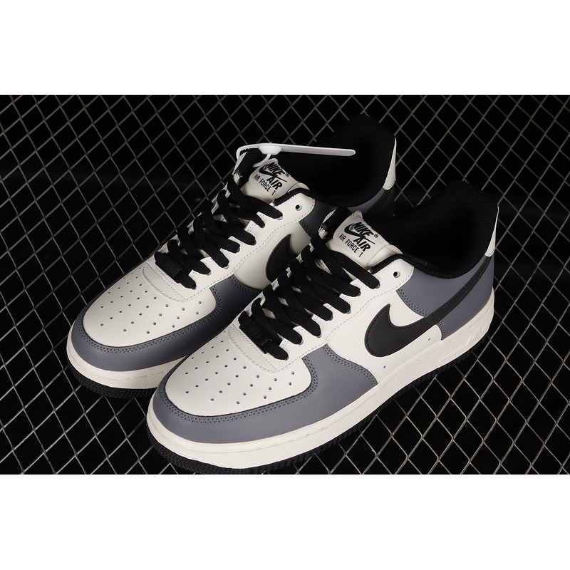 Nike Air Force 1 07 Low Beige Carbon Grey Black DD3063-608