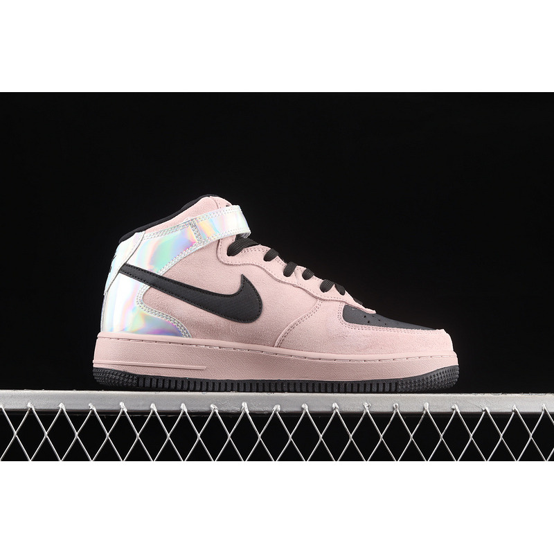 Nike Air Force 1 07 Mid Pink Black WZ3066-061