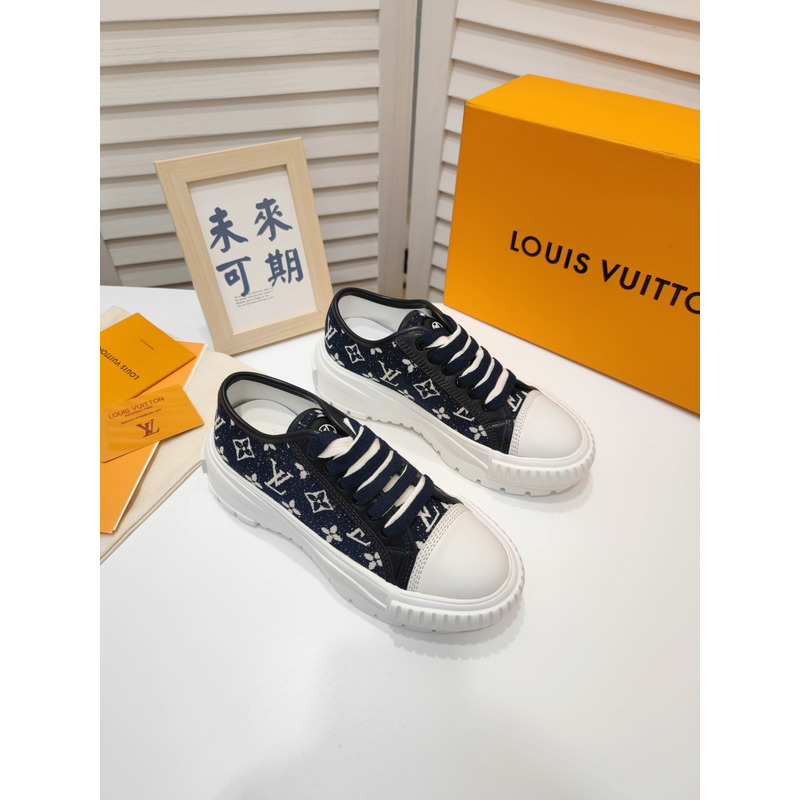 l**is V*t*n squad monogram sneaker black