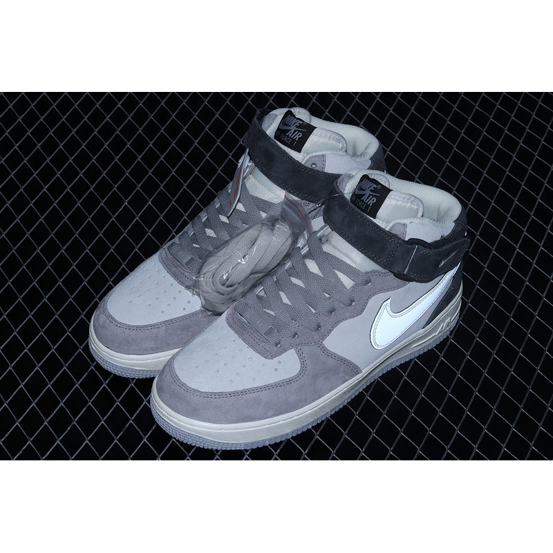 Nike Air Force 1 MidGrey White Black