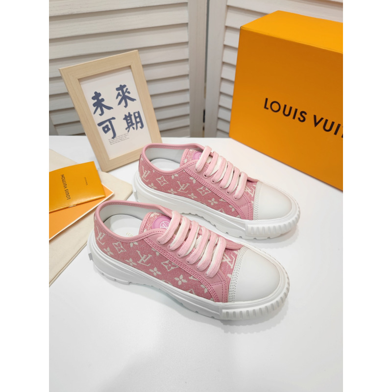 LV Squad Monogram Sneaker Pink 1A9S0M