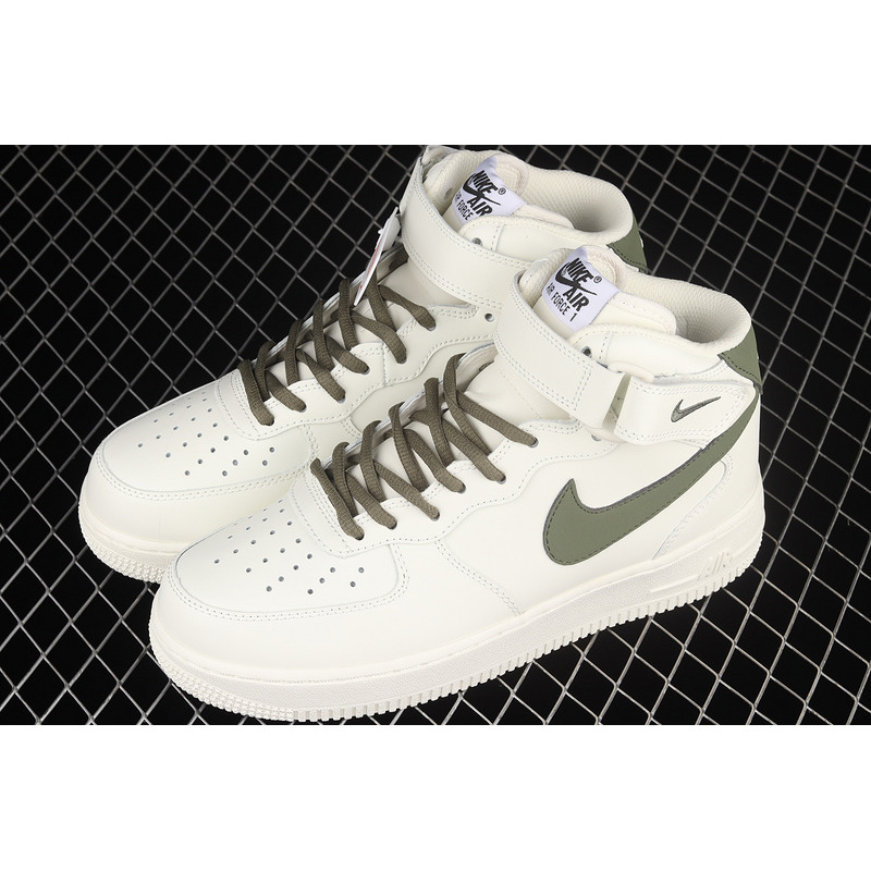 Nike Air Force 1 Mid 07 Green White
