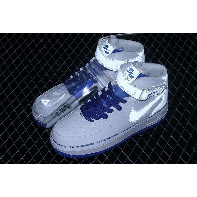 Nike Air Force 1’07 Mid x Uniterrupted Blue