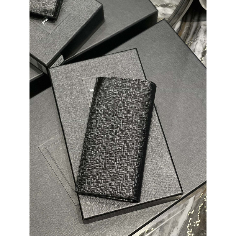 Saint Laurent Cassandre Continental Wallet In Smooth Leather 9cm-18cm-2cm