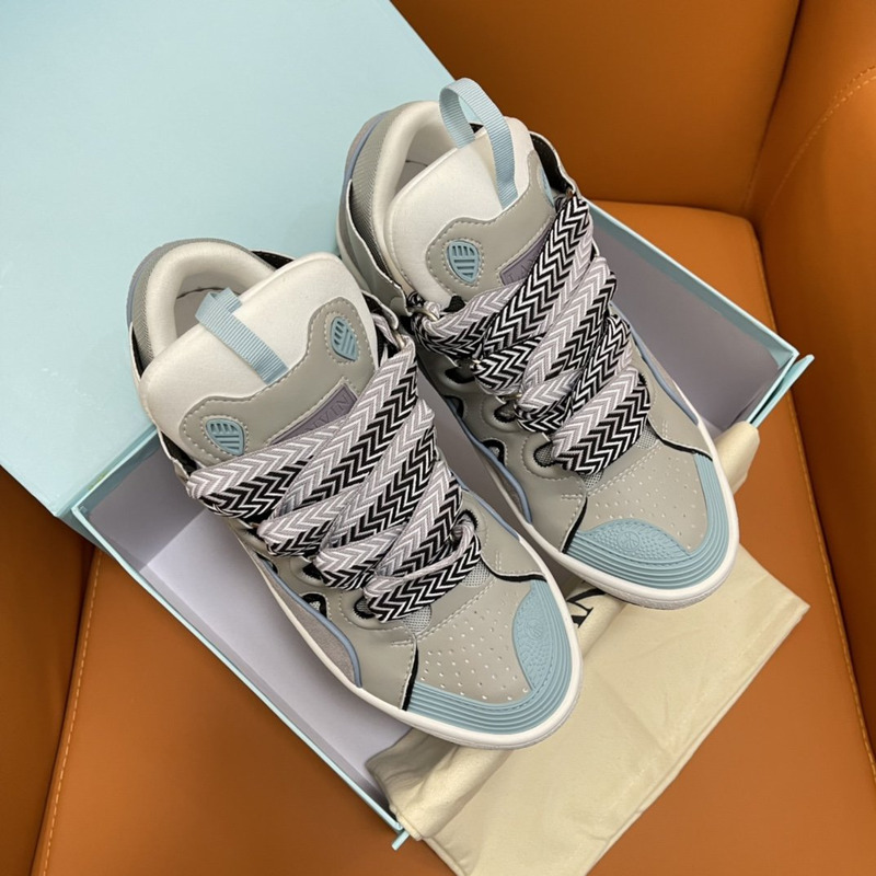 LANVIN Curb Sneaker Blue