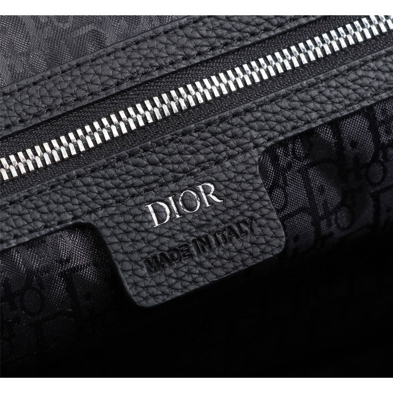 D*or D*or messenger bag oblique jacquard in beige&black