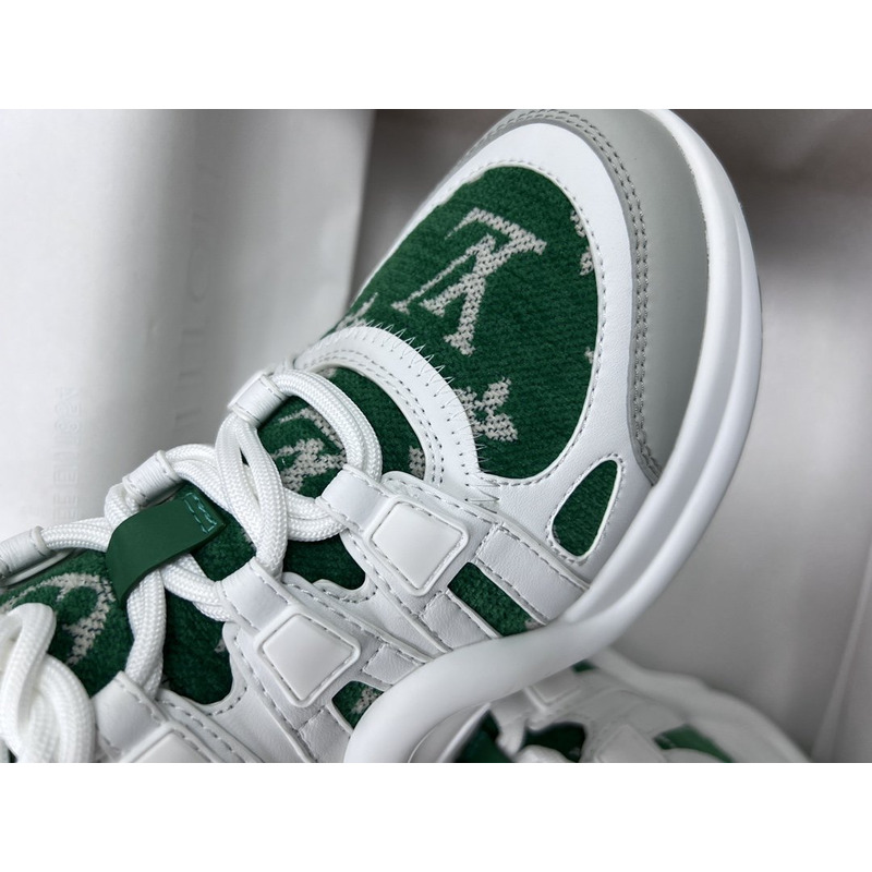 LV Archlight Sneaker in White&Green