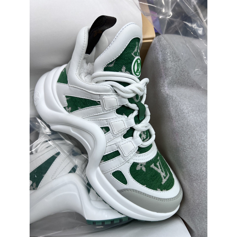 LV Archlight Sneaker in White&Green