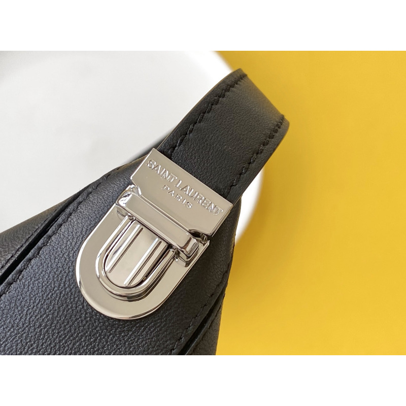 Saint Laurent FW21 Tuc Bag Black