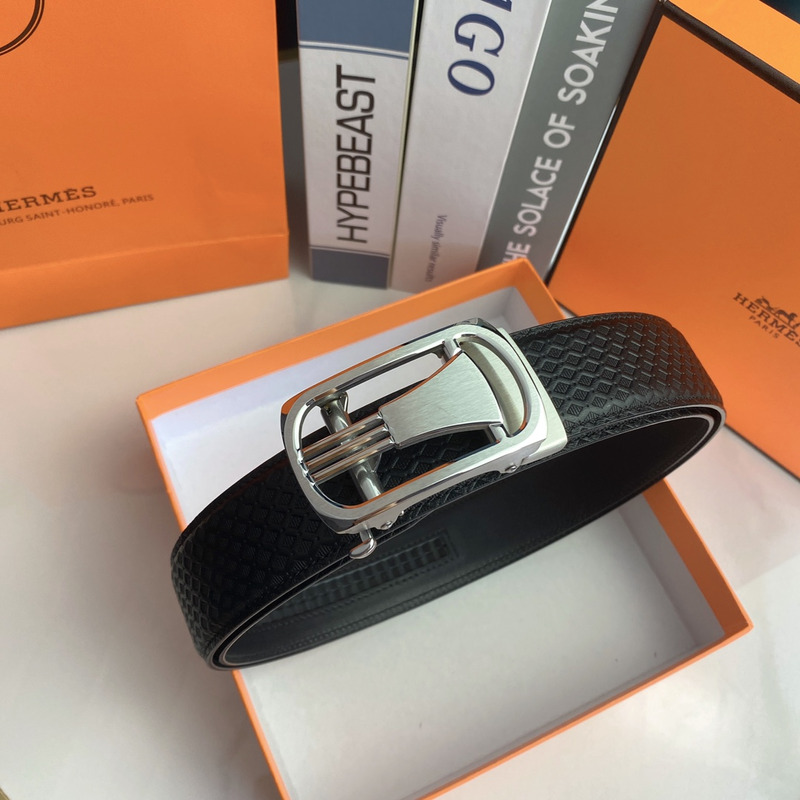 H**mes buckle reversible belt