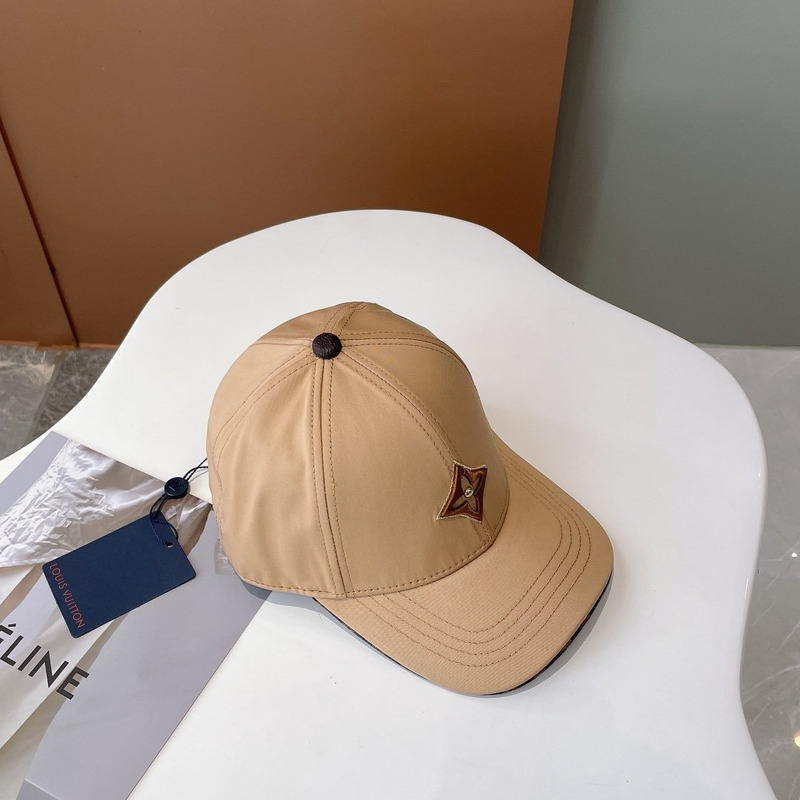 l**is V*t*n embroidered logo hat khaki