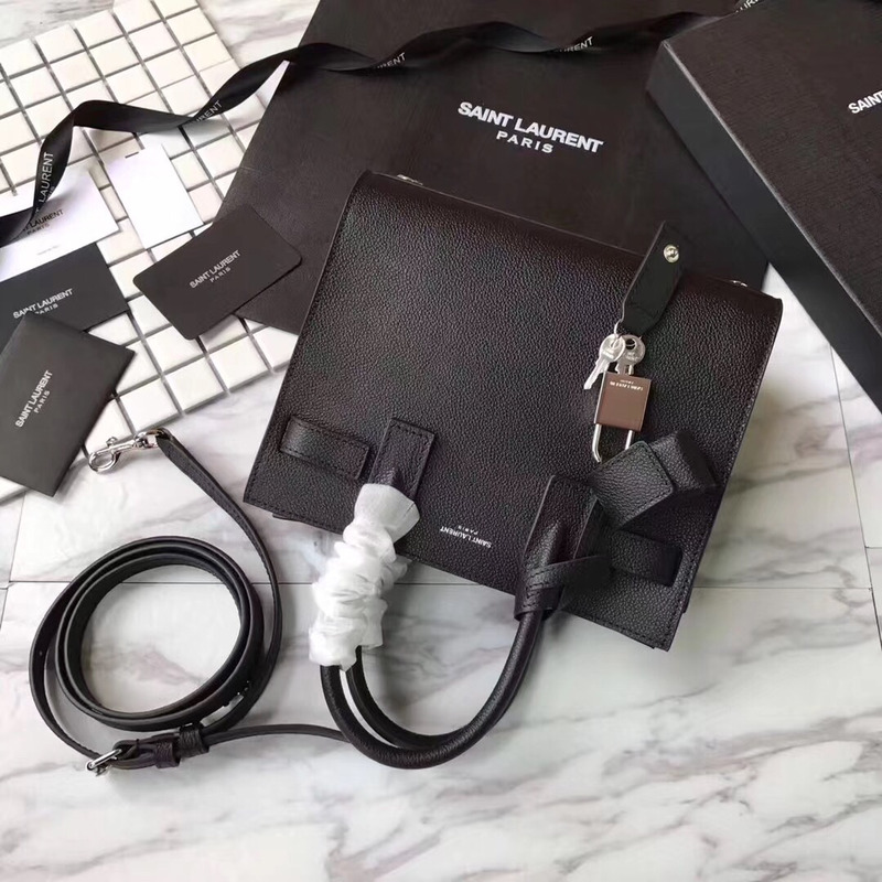 saint laurentnew sac de jour small Di*m*nd organ bag collection tote bag black