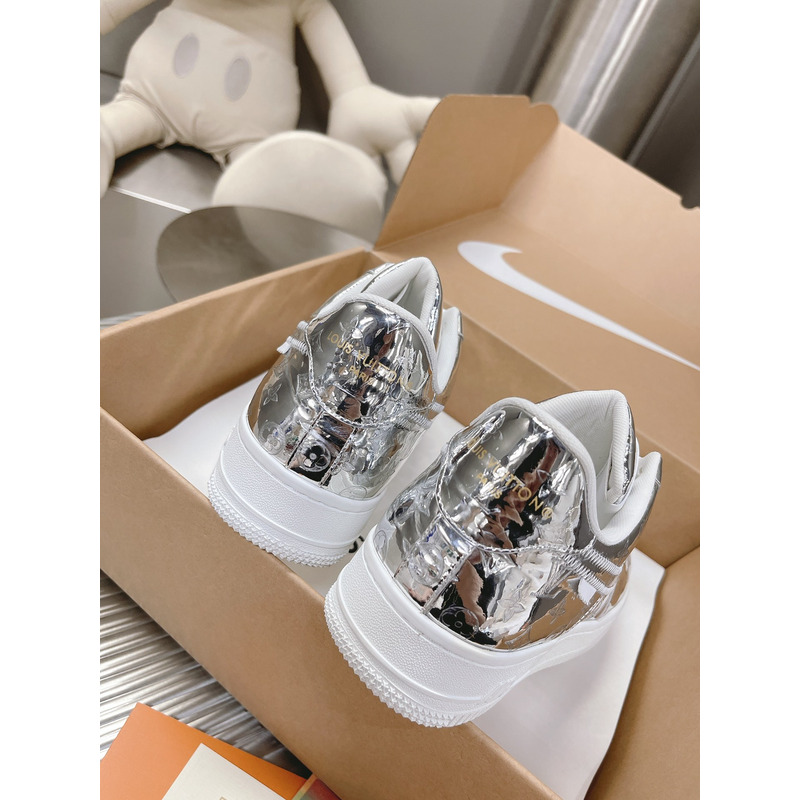 l**is V*t*n x nike air force 1  drop1 met silver