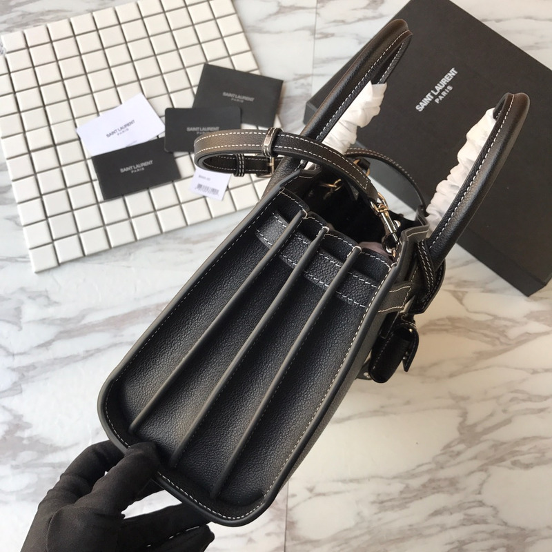 saint laurent saint laurent new sac de jour large Di*m*nd white line organ bag collection handbag black