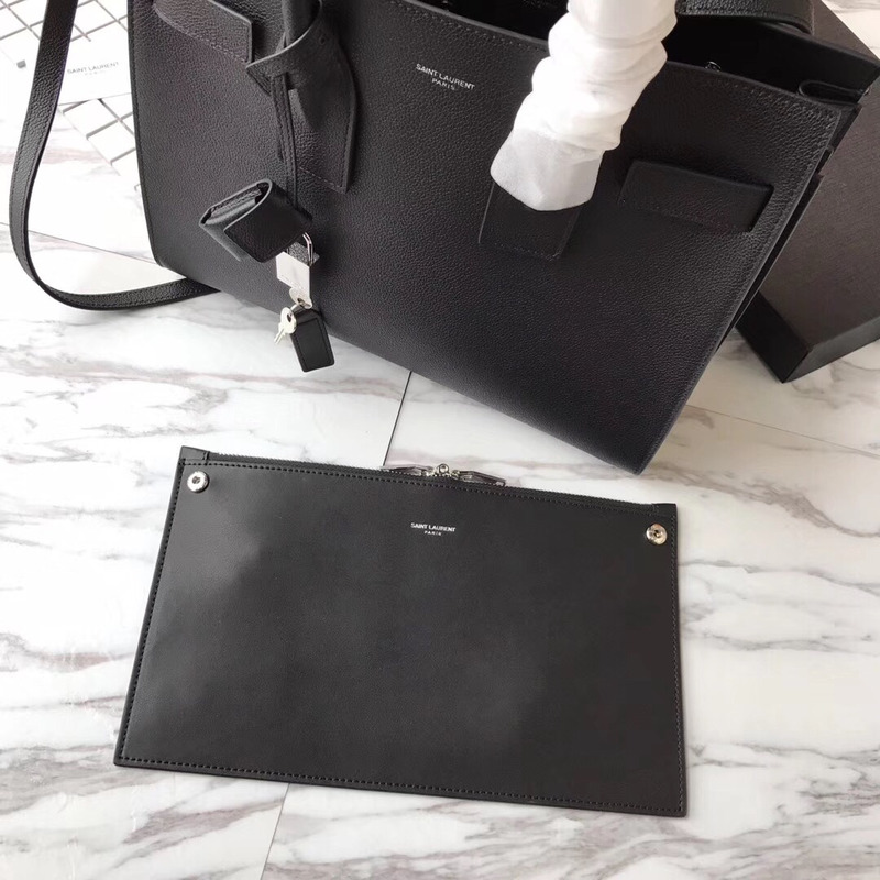 saint laurent new sac de jour Di*m*nd organ bag collection tote bag black