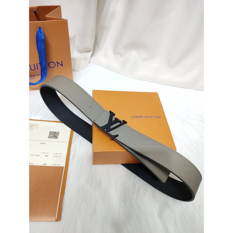 l**is V*t*n black leather black lv