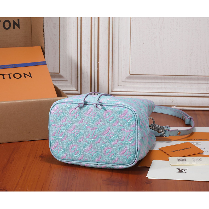 l**is V*t*n neonoe bb bucket bag blue