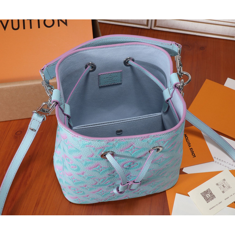 l**is V*t*n neonoe bb bucket bag blue