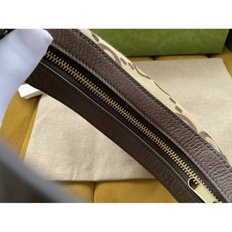 G*u*i ophidia mini jumbo-gg canvas shoulder bag