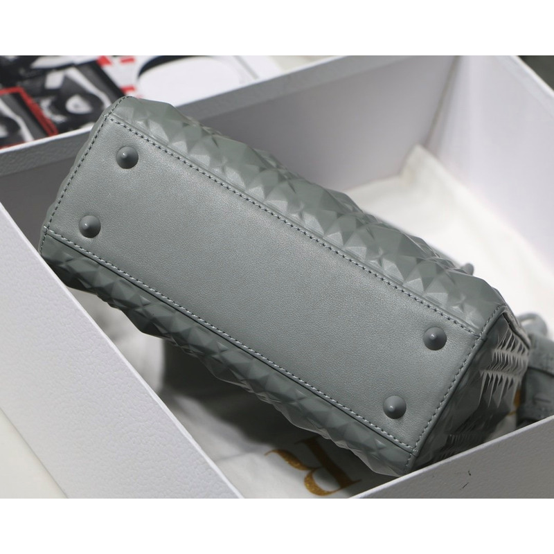 D*or small lady D*or cannage my abcD*or bag gray