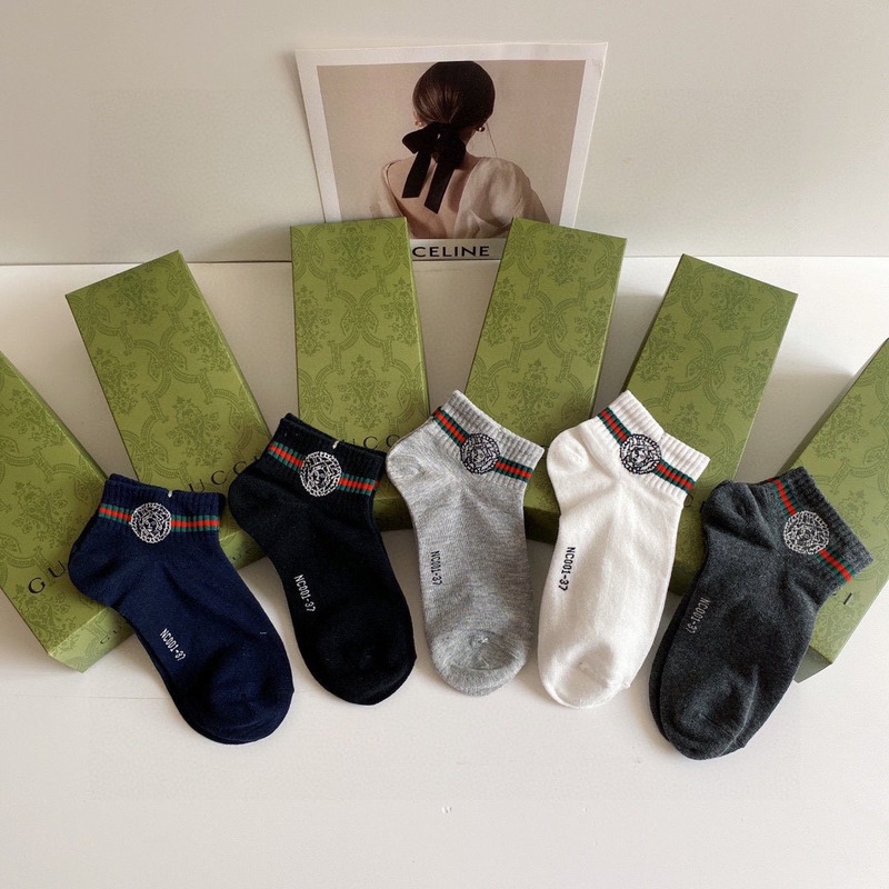 G*u*i x versace cotton socks (4-pair)
