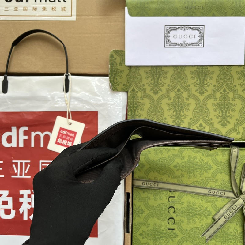 g*u*i cat print wallet beige and ebony gg S*p*e canvas