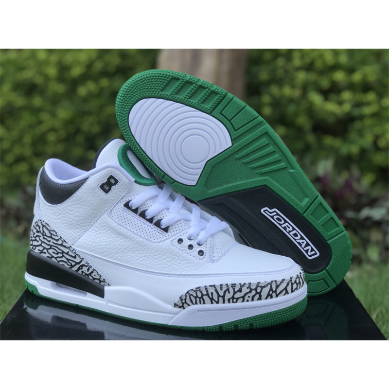 Jordan 3 Retro Oregon Ducks Pit Crew White and Green