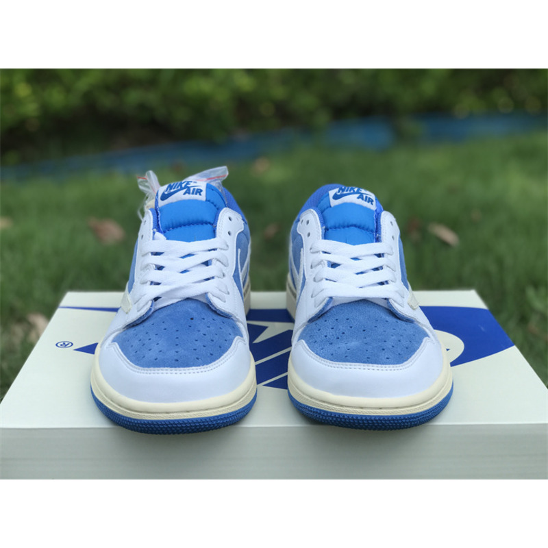 Jordan Travis Scott x Fragment x Nike Air Jordan 1 Low “UNC Blue”