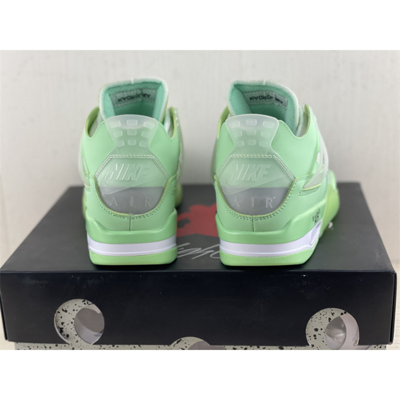 Jordan 4 Retro Sail Sneakers Green