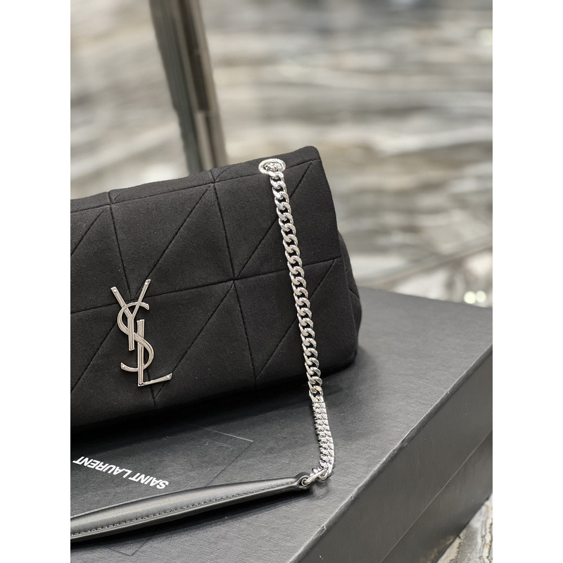 SAINT LAURENT Sunset Leather Crossbody Bag