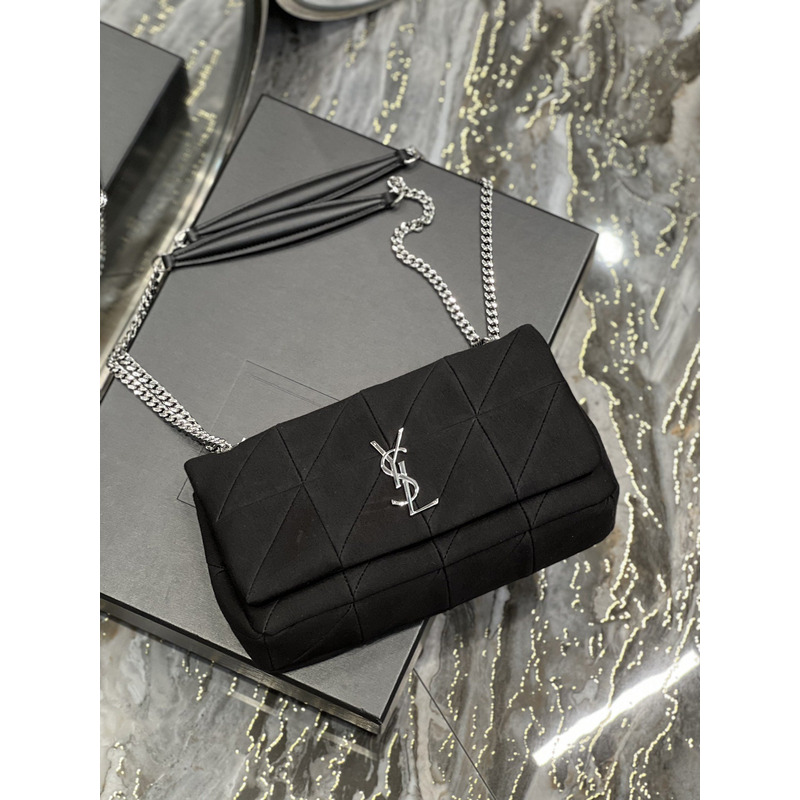 SAINT LAURENT Sunset Leather Crossbody Bag