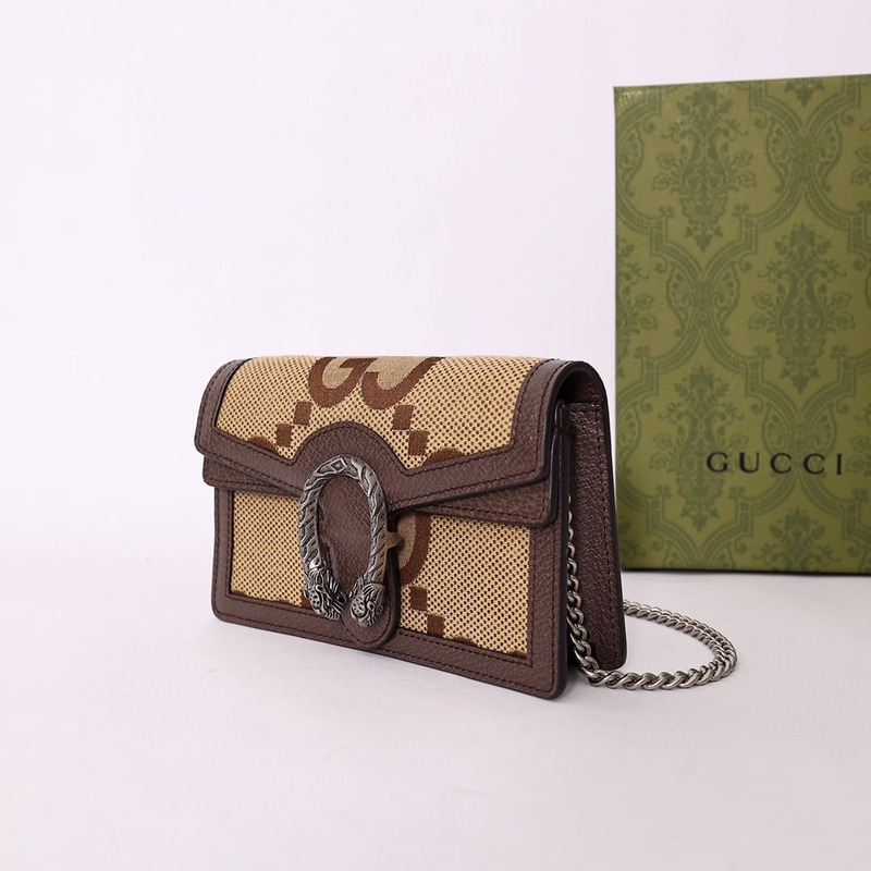 g*u*i dionysus S*per mini bag camel and ebony