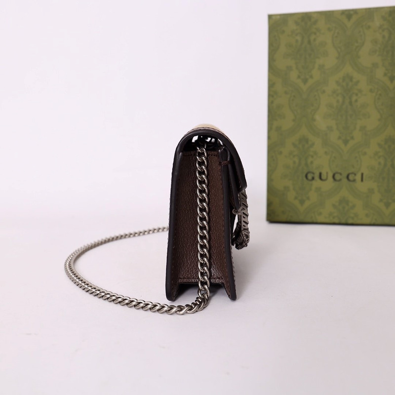 g*u*i dionysus S*per mini bag camel and ebony