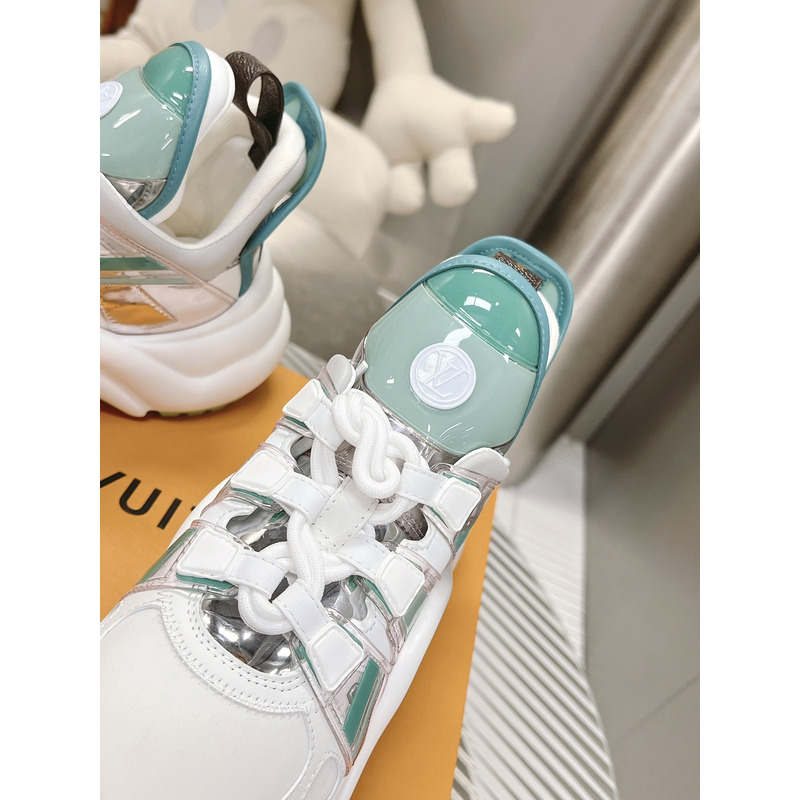 l**is V*t*n lv archlight trainers white/silver