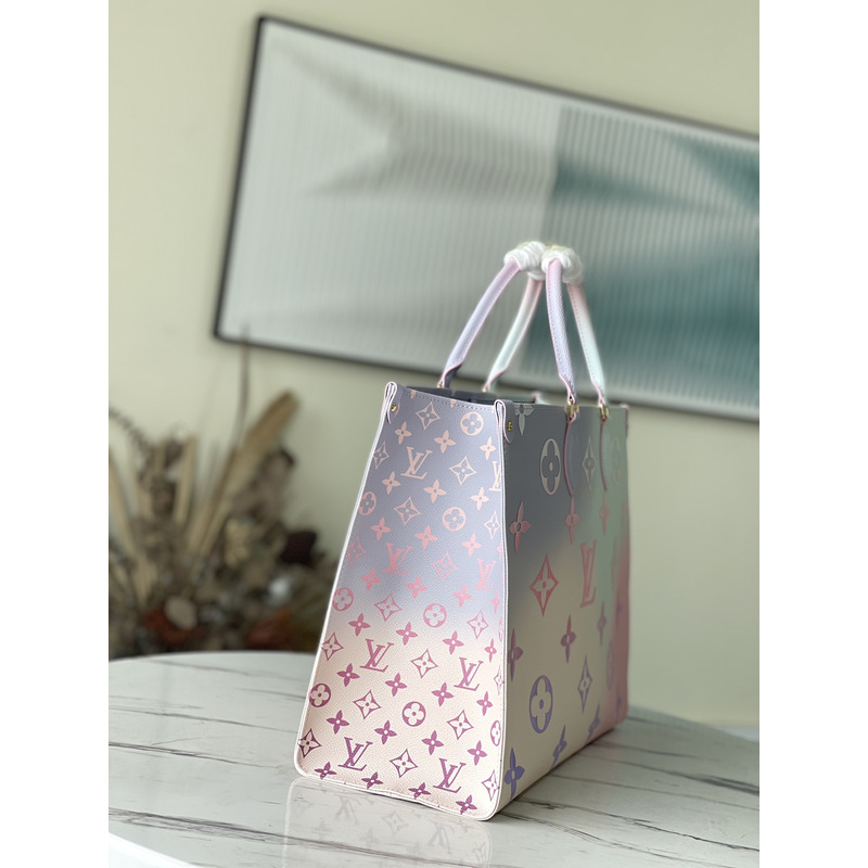 l**is V*t*n onthego gm tote bag sunrise pastel