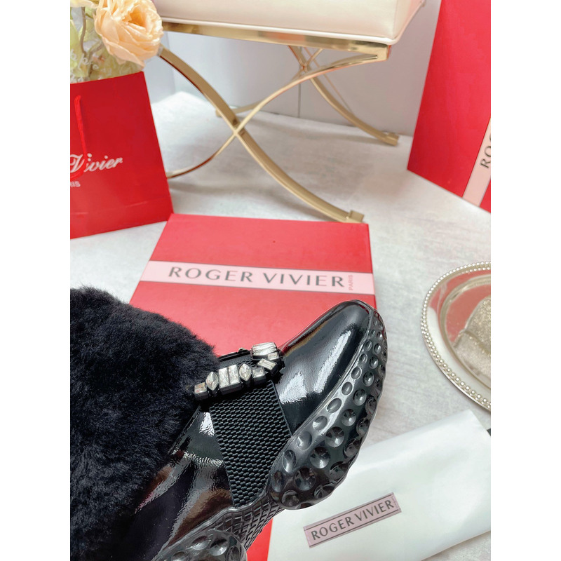 -Roger Vivier Light Socks Strass Black