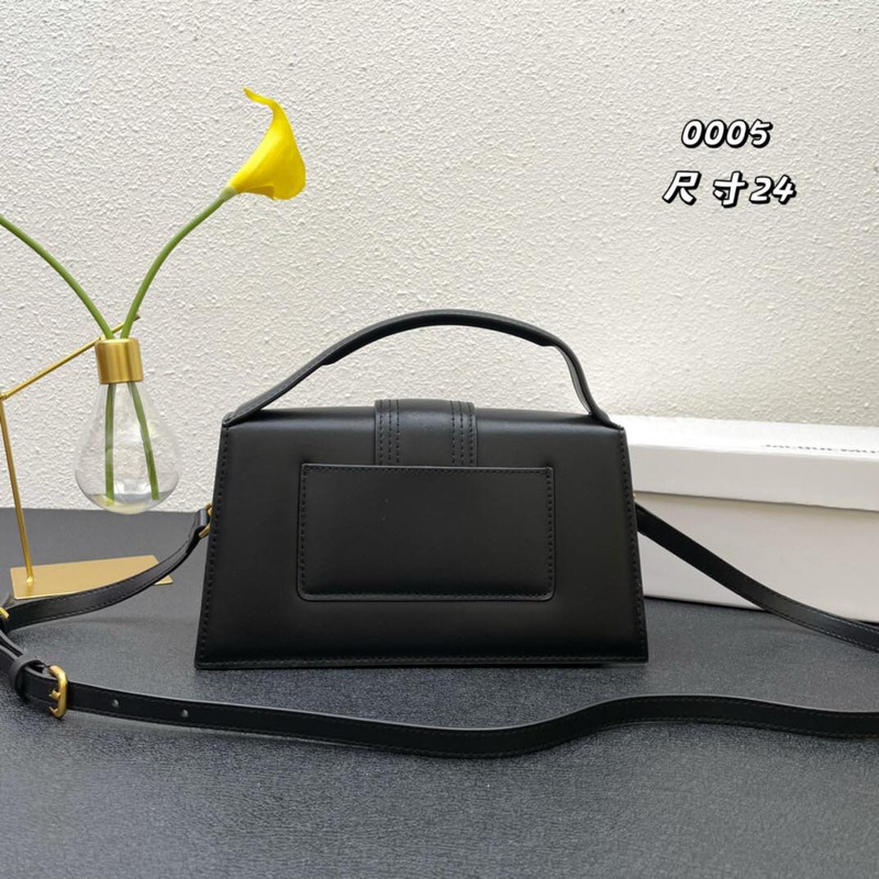 Jacquemus Le Grand Bambino Crossbody Strap Handbag Black