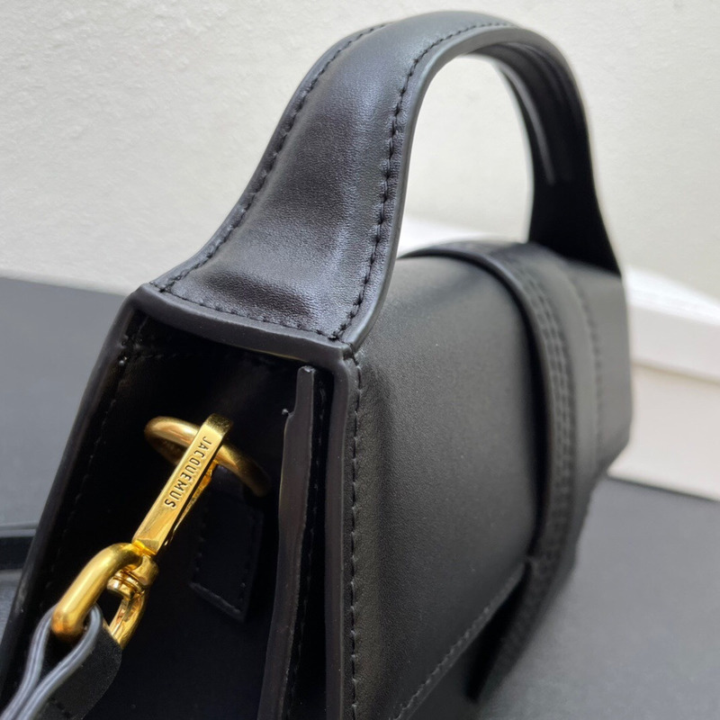 Jacquemus Le Grand Bambino Crossbody Strap Handbag Black