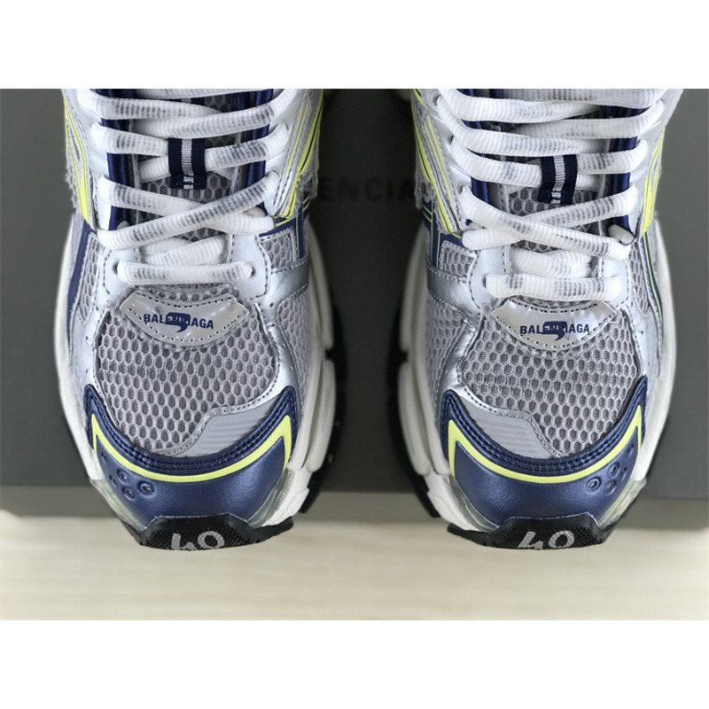 Ba*len*cia*ga runner white blue yellow