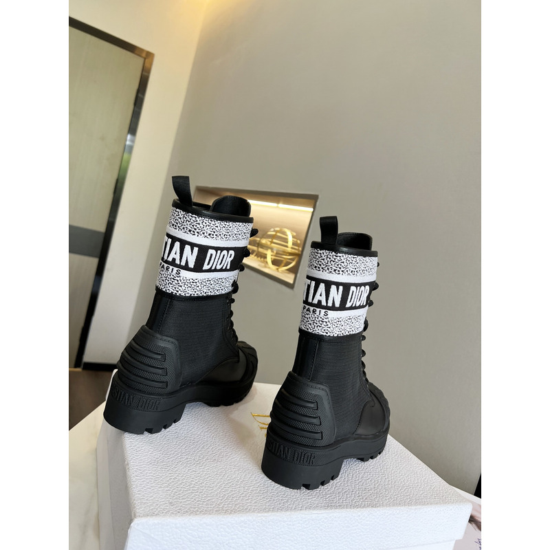 D*or d-major ankle boot black and white