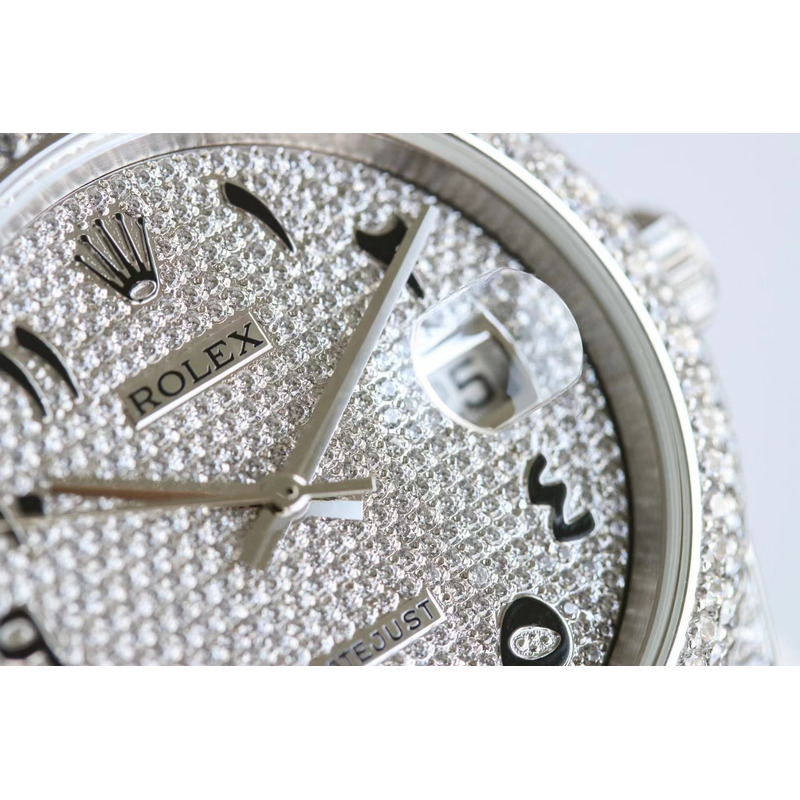rolex Di*m*nd datejust watch m126300