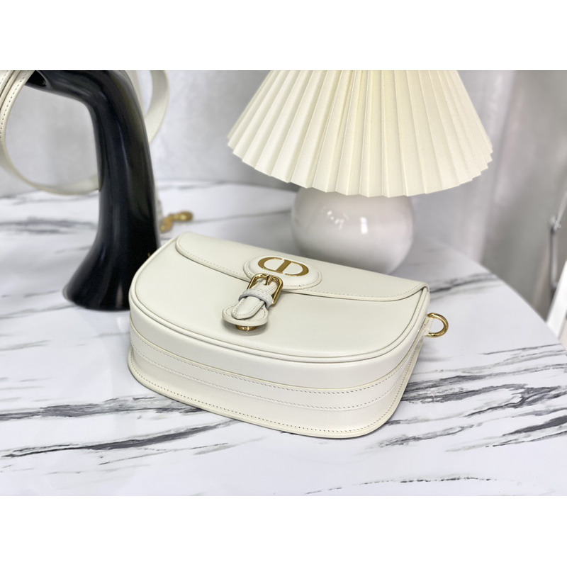 D*or bobby bag medium latte box calfskin